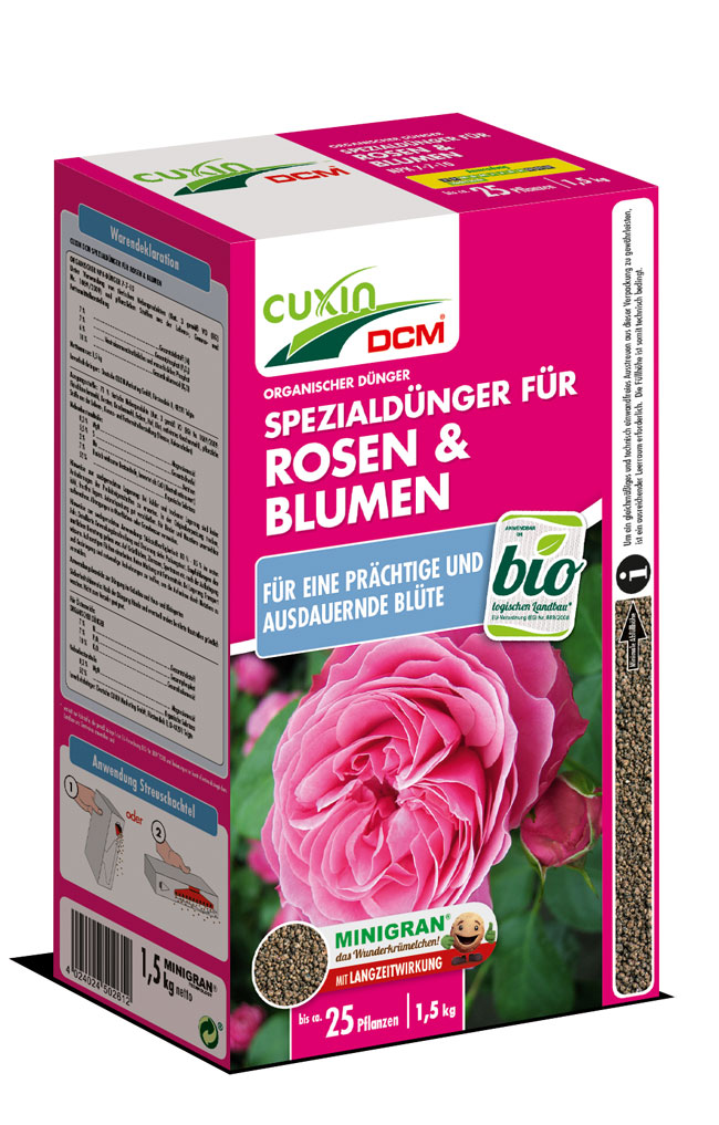 Cuxin Dünger für Rosen und Blumen