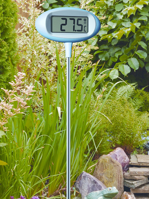 Gartenthermometer Freiburg im Garten