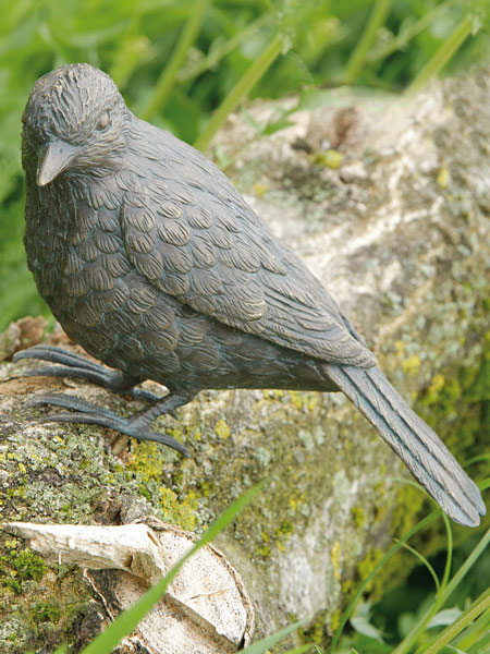 Bronzefigur Amsel (Art.Nr. 88470)