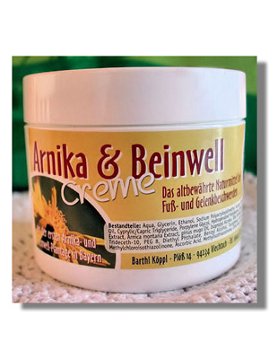 Arnika und Beinwell Creme