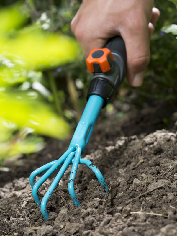 Gardena Blumenkralle im Einsatz